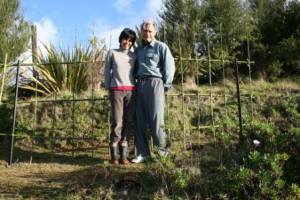 Carol & Mike's bean frames